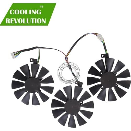 New 87MM FDC10U12S9-C FDC10H12S9-C For ASUS Dragon GTX 1070Ti RX VEGA64 GTX 1060 1070 1080 RX 480 580 Graphics Card Cooler Fan