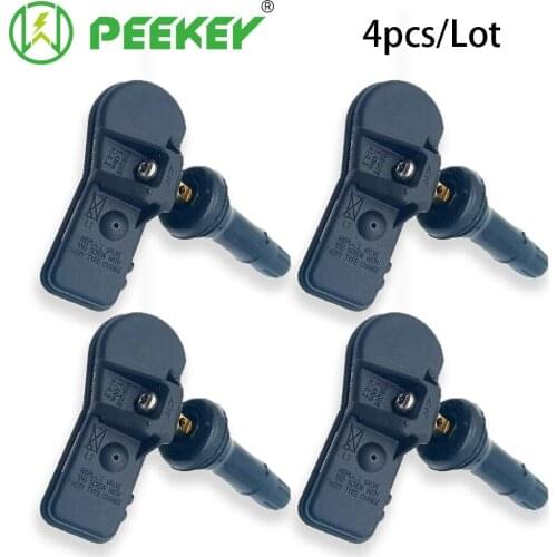 PEEKEY 4pcs TPMS Tire Pressure Monitor Sensor For Peugeot 207 301 308 3008 408 508 5008 For Citroen C4 C5 DS4 DS5 9811536380
