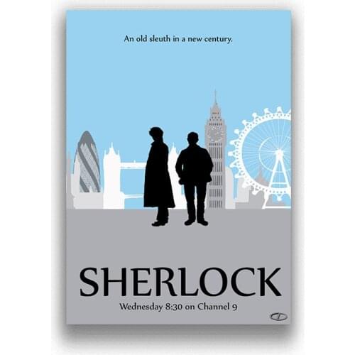 TV Series Sherlock Movie Quality Canvas Painting Poster Modern Nordic Art Home Decor Room Living Sofa Wall Decor Picture A1115