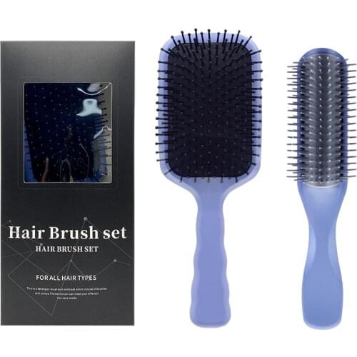 High Quality Comfortable Feel Comb Case Set Detangling Hair Brush