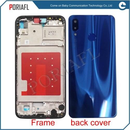 For Nova 3E back cover Battery Cover Back Housing Door with Front Bezel Frame For Nova3E