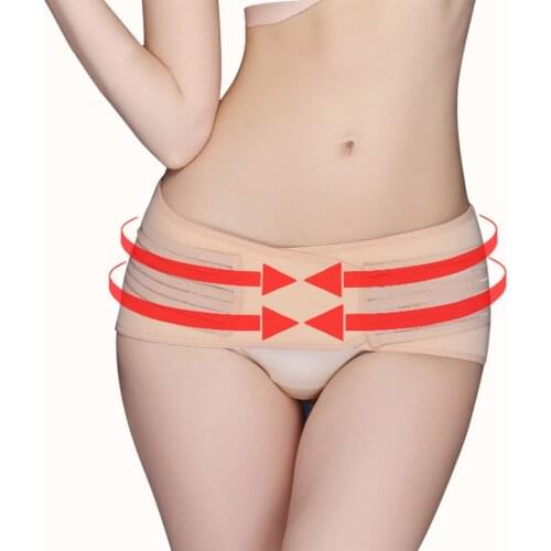 Women Low Waist Trainer With Belly Modeling Straps Girdles Body Lady Shaper Belt Tummy Control Fat Slimming Compression Belts