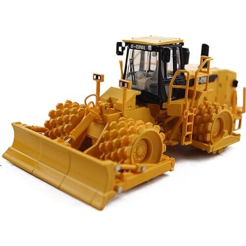 1/64 80016 Engineering Soil Compactor Vehicle Model Collection Toys In Stock