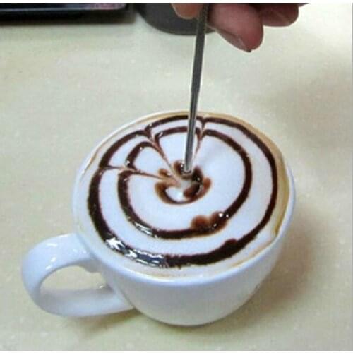 1PC Barista Cappuccino Espresso Coffee Decorating Latte Art Pen Tamper Needle Creative High Quality PH 011