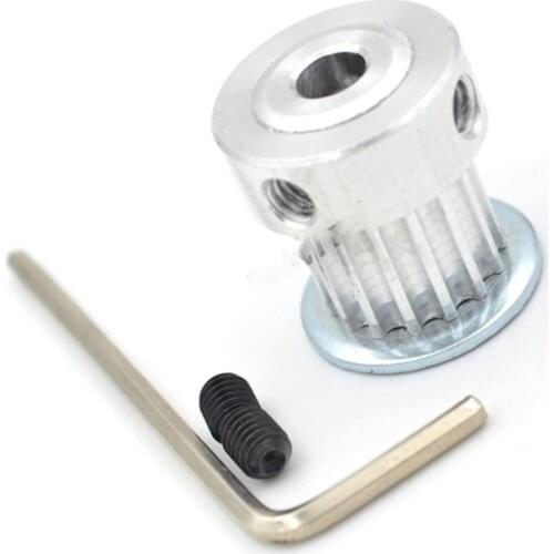 14 Teeth HTD3M Synchronous Pulley, Bore 3/3.175/4/5/6/6.35mm, For Width 10mm HTD3M Timing Belt, HTD3M Pulley Gear 14T 14Teeth