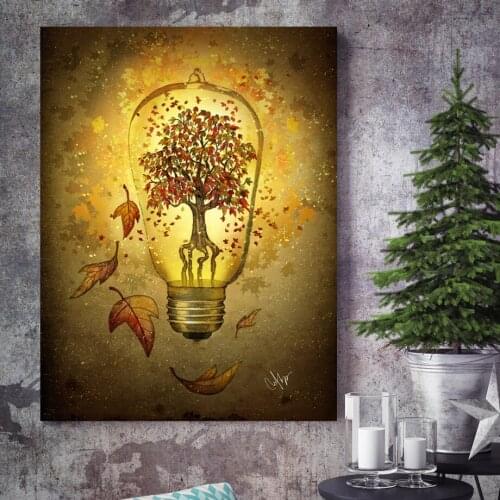 5D DIY square round Diamond Painting light bulb Cross Stitch Diamond Embroidery Pattern Rhinestone home decor J0528