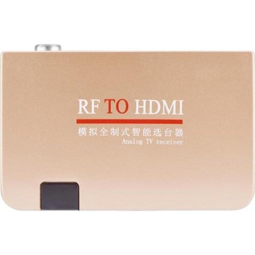 RF To HD Analog Full System Selector HDTV Analog TV Receiver Full Intelligent Converter Remote Control Digitals Program Selector