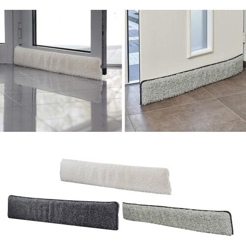 Door Draft Stopper Draught Excluder Insulate ColdAir Stopper Strip White