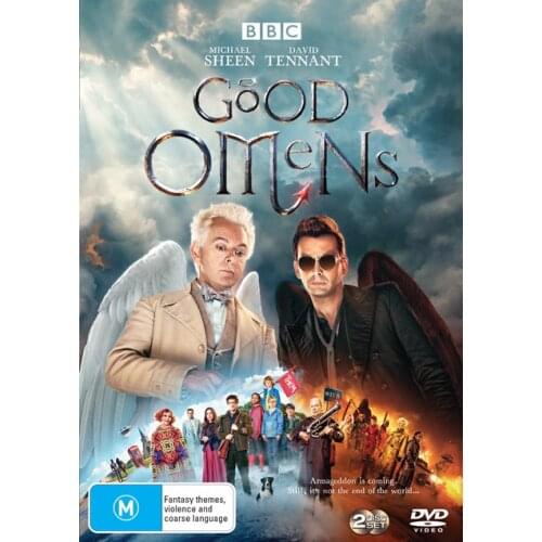 Good Omens MOVIE Art Film Print Silk Poster Home Wall Decor 24x36inch