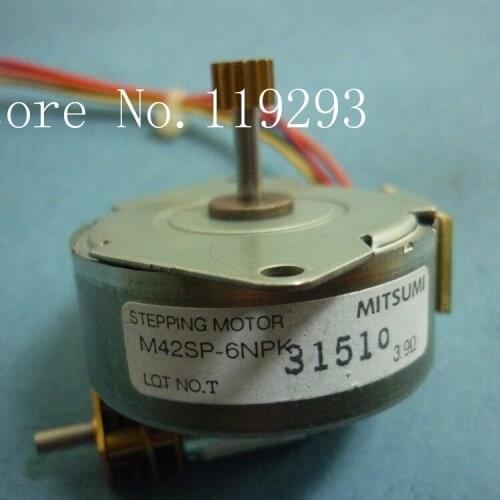 [JOY] Cheap 12V New Taiwan imported miniature Mimi long axis Stepper motor DC motor M42SP-6NPK --20pcs/lot