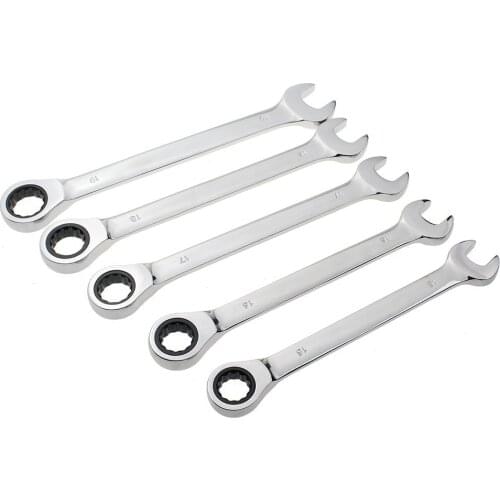 Combination ratchet wrench dual-purpose ratchet tool ratchet combination kit car hand tool