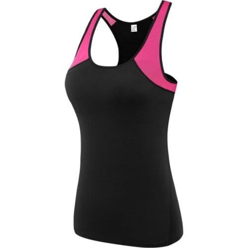 Summer New Solid Women Tank Top Fashion Casual Round Neck Sleeveless Vest Sports Fitness Quick-drying T-shirt