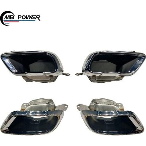 NEW high quality X5 X6 X7 G05 G06 G07 muffler tips exhaust pipes X5 X6 X7 G05 G06 G07 stainless steel exhaust tipes