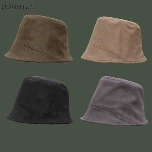 Bucket Hats Women Flat Casual Adult Beach Chic Aesthetic Korean Style Ladies Caps Outdoor Female Fisherman Teenagers Temperament