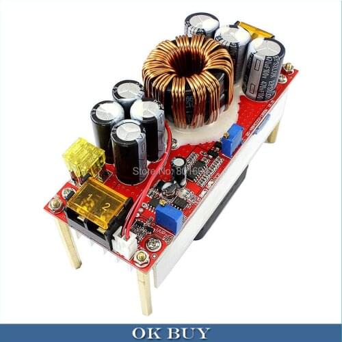 1500W 30A CC CV Boost Converter 10V-60V to 12V-90V 24V48V60V72V DC-DC Voltage Step Up Power Supply Module High Power
