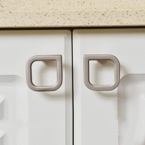 Cabinet Door Handle Creative Art Hollow Handle Wardrobe Shoe Cabinet Door Small Handle Single Hole Simple Nordic Draw Handle