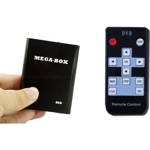Super mini 720P 1-Channel 720P DVR Security Recorder AV input 720p 30fps video recode Motion detection ,small size 6*8cm black