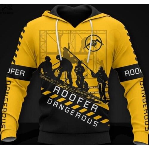 PLstar Cosmos 3DPrint Newest Roofer Work Unique Aswome Men/Women Cozy Hrajuku Casual Streetwear Hoodies/Zip/Sweatshirt Style-7