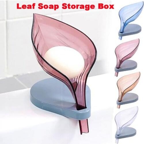 Hot Sale 5PCS Creative Soap Sheet Vertical Storage Box Manual Support Sponge Rack Brush Bathroom Suction Rack Soap Box Supplies