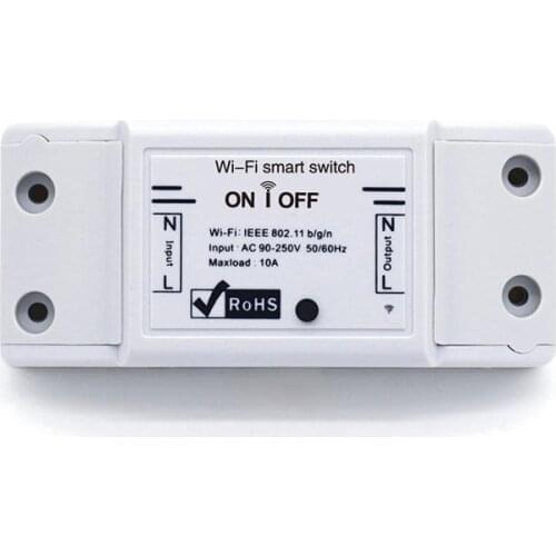 Wifi Smart Switch Timer Wireless Remote Switch APP Universal Smart Home Automation Module For Alexa Google Home LED Light Lamp