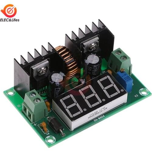 XH-M404 8A Digital PWM Adjustable DC-DC Step Down Power Supply Module 4-40V to 1.25-36V Buck Converter Voltage Regulator XL4016E