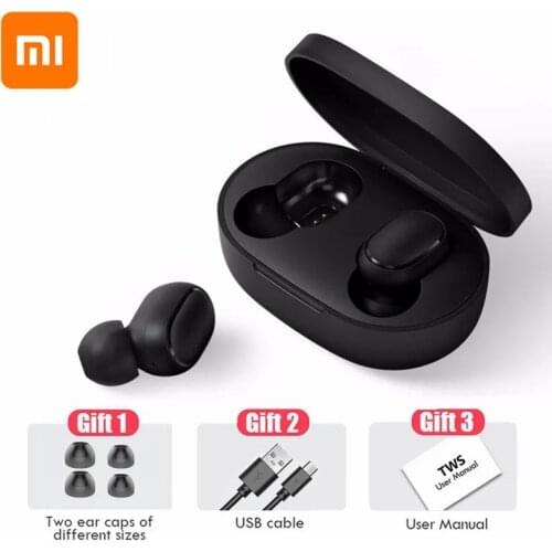 XiaoMi Redmi AirDots 2 Wireless Bluetooth 5.0 TWS Earphone Headset Left Right Noise Reduction Wireless Auto Link For Smart Phone