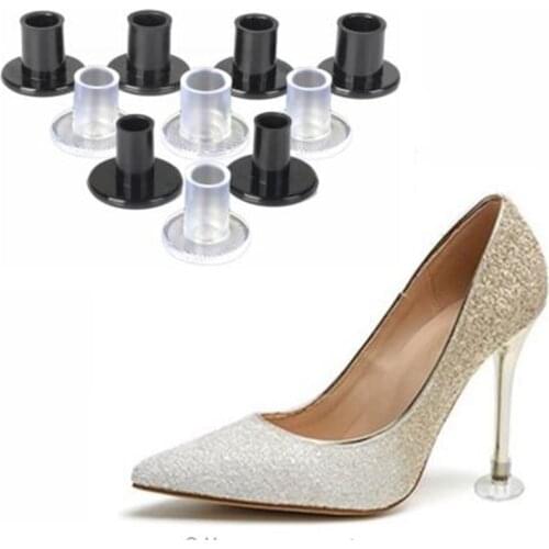 1 Pairs High Heel Protectors Latin Stiletto Dancing Covers Heel Stoppers Antislip Silicone High Heeler For Wedding Favor