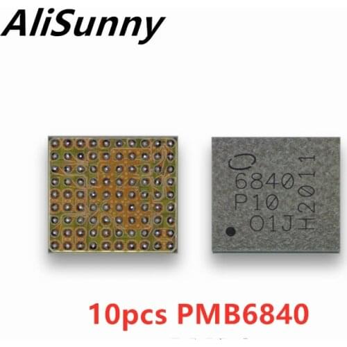 AliSunny 10pcs PMB6840 6840 Baseband Power IC for iphone 11/11Pro/11ProMax PMU PMIC Power supply PM IC Chip Repair Part