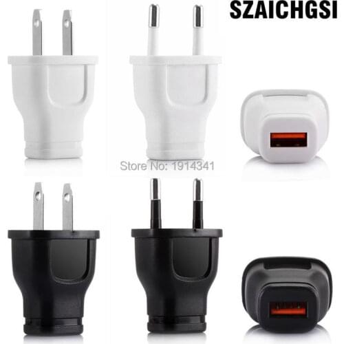 1000pcs Mobile Phone Charger 1A One port Integrated Head USB Direct Charge Travel Charger Wall charger for Smartphone Charger