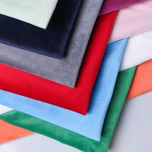 150cm WideThicken Velvet Fabric Gold Velvet Cloth Flannel Clothing Tablecloth Sofa Curtain Plush Fabric Apparel Sewing&Fabric