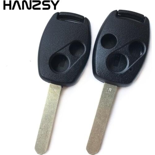 2/3 Buttons For HONDA Accord Civic CR-V Pilot CITY Jazz FR-V Fit 2007-2013 Replaceable Remote Car Key shell Case Fob blank Cover