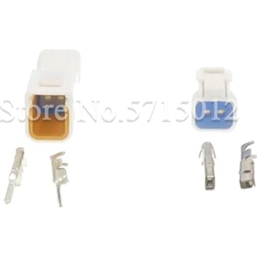 2 Hole 02R-JWPF-VSLE-S 02T-JWPF-VSLE-S Auto Rearview Mirror Cable Socket Female Male Connector For Benz BMW