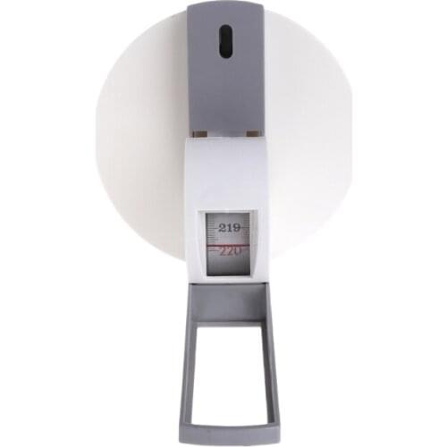 220cm Stadiometer Wall Mounted Height Meter Growth Ruler with Wall Plate