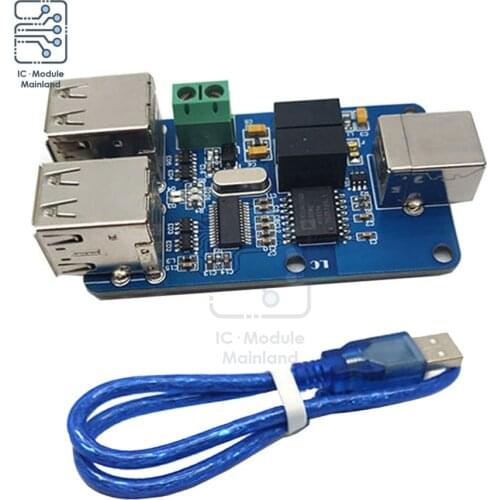 4 Channel USB Isolator Module ADUM4160 ADUM3160 Support USB Control Transmission 2500V USB HUB Isolator Module USB Flash Drives