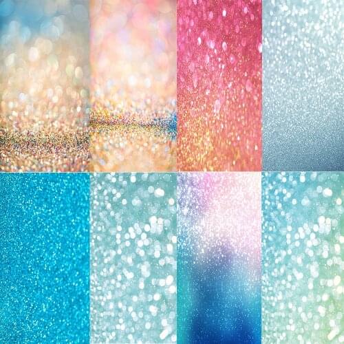 Avezano Photo Backdrop Shiny Polka Dot Light Bokeh Glitter Wedding Birthday Party Child Photo Background Photophone Photo Studio