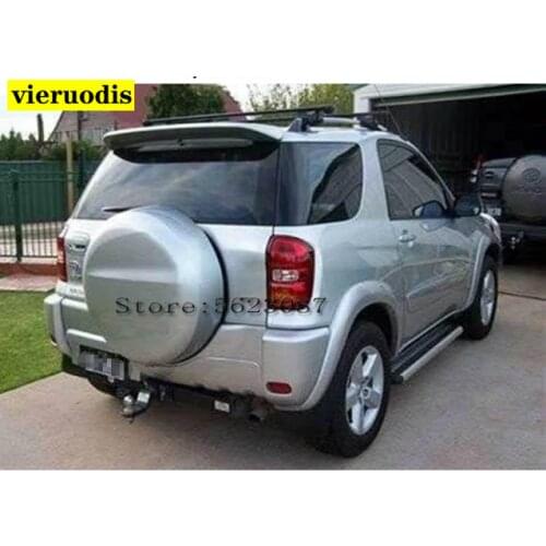 Car Accessories For Toyota RAV4 RAV 4 2001 2002 2003 2004 ABS Plastic Unpainted Primer Tail Trunk Wing Rear Spoiler Decoration