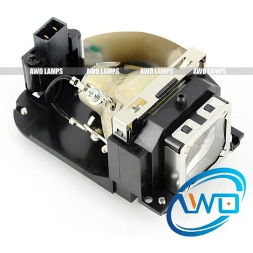 AWO POA-LMP129 100% Original Projector Lamp for SANYO PLC-XW65/XW65K/EIKI LC-XD25 with Housing