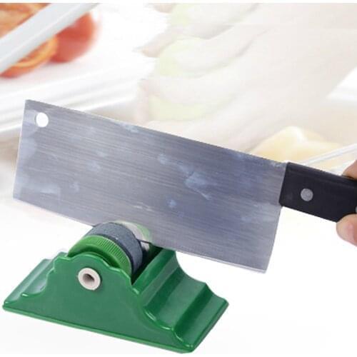Quick Kitchen Knife Sharpener Professional Camping Home Pocket Knife Stone Grinder with Fixed Base Blade Cuchillos Whetstone