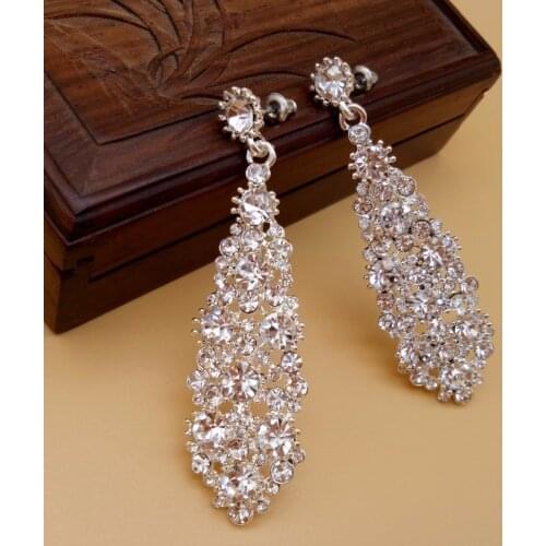 Женские серебрянные серьги DDZST China At AliExpress