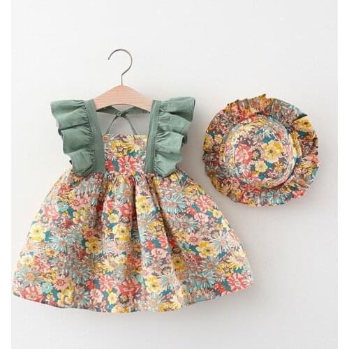 Girls, princesses, western-style summer dresses, girls, new dresses, girls, baby girls, summer dresses