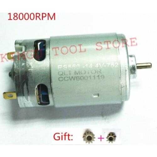 Motor RS-550VC DC 14.4V Replac For BOSCH HITACHI MAKITA DeWALT METABO Milwaukee HILTI RYOBI Cordlesse Drill DC14.4V motor