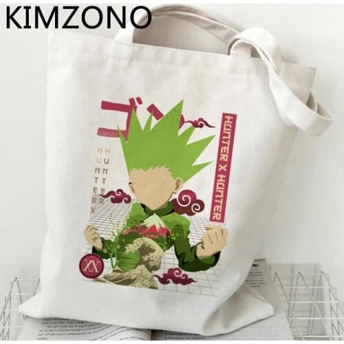 Hunter x Hunter shopping bag bolsas de tela bolso tote eco bolsa jute bag bag string jute reusable tote sac tissu
