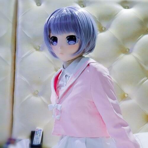 KM5298)Quality Handmade Female/Girl Resin 3/4 Head Japanese Cartoon Character kousaka akiho Cosplay Kigurumi Mask Crossdresser