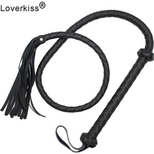 Loverkiss Fetish Bdsm Sex Whip Bondage Restraints Adult Games Erotic Toys Sex Products for Woman Man Flogger Sanking Paddle