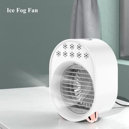 Mini Portable Air Conditioner USB Fan Air Cooler Humidifier For Home Office Room Desktop Air Cooling Conditioning Purifier