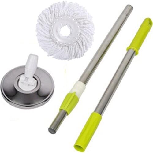 Mop Head Household Microfiber Floor Mop Head Replacement Automatic Mop Head Spin Cleaning Home Clean Tools Drop Shipping