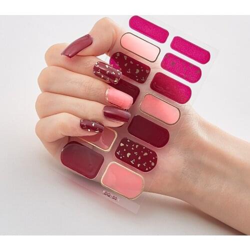 Christmas Dress Up Decals Plain Stickers Nailart Sticker Nails Art Decoration Nail Strips Nails Sticker Designer