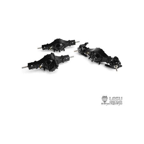 1/14 Scale LESU 6X6 Metal Front Rear Axle Differential Lock For RC Tractor Truck Tamiya TH02068-SMT5