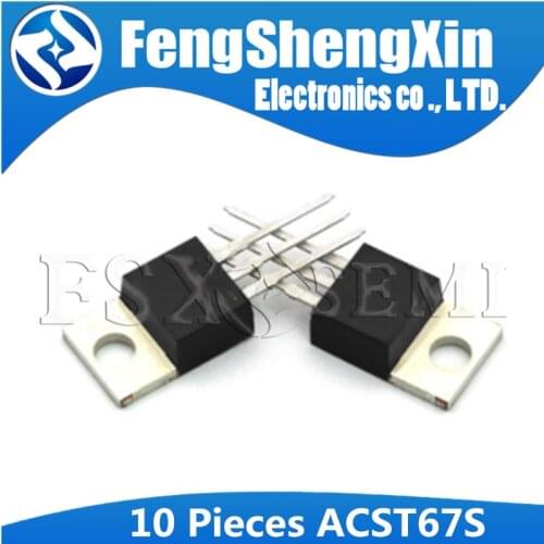 10PCS ACST67S TO-220 ACST67 ACST6-7ST TO220 ACST67ST