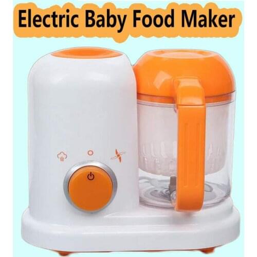 200ML Food Blender Rice Paste Jam Puree Maker For Baby Garlic Ginger Grinder Crusher Automatic Power-off